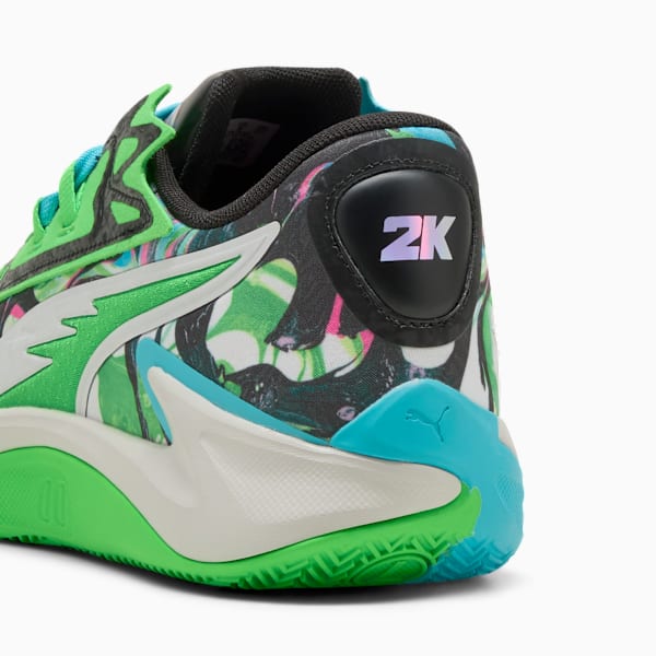 Chaussures de basketball Scoot Zeros II 2K Homme, Bright Aqua-Feather Gray, extralarge